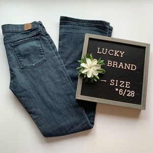 Lucky Brand Zoe Jean Bootcut size 6/28